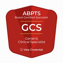 ABPTS Board-Certified Geriatric Clinical Specialist (GCS)